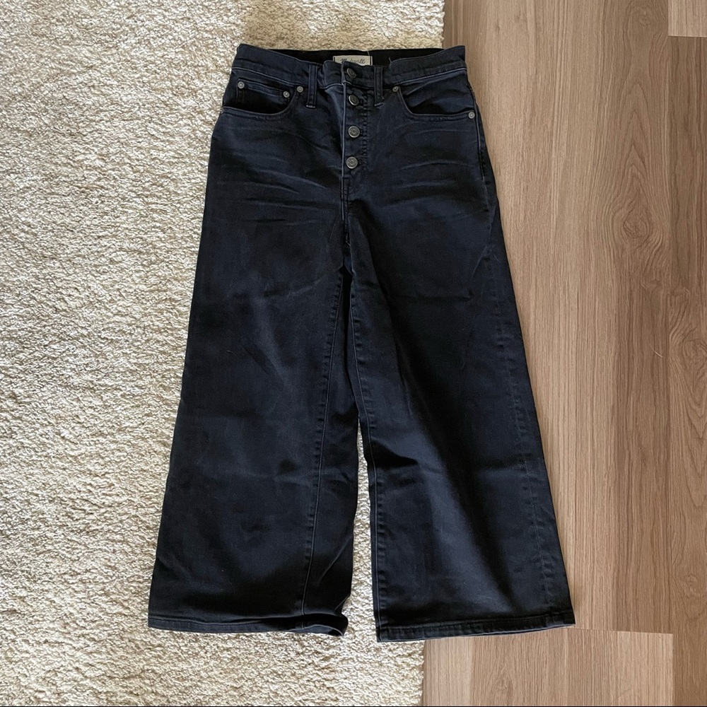 Madewell / Wide Leg Crop Jeans
